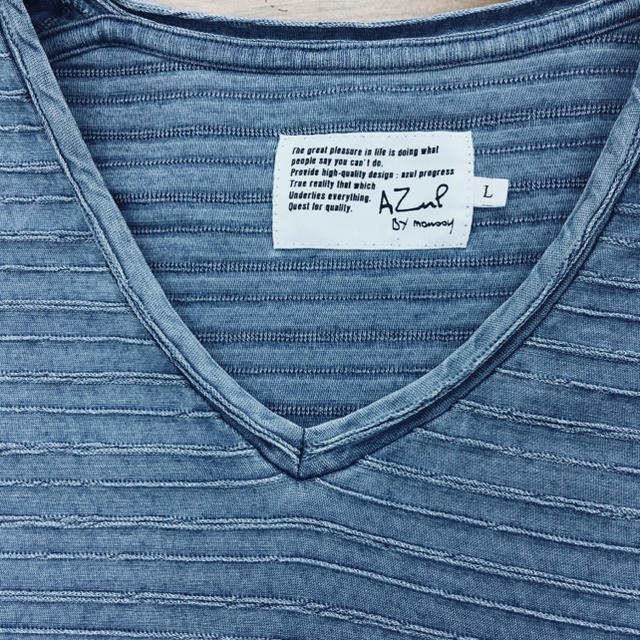 AZUL by moussy(アズールバイマウジー)のAZUL メンズ Tシャツ メンズのトップス(Tシャツ/カットソー(半袖/袖なし))の商品写真