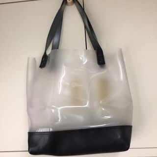 ジエダ(Jieda)のUSED】JIeDa×AMOA(ジエダ×アモア)ナイロン×レザー切替トートバッグ(トートバッグ)