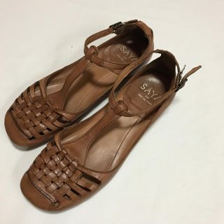 サヤ(SAYA)のSAYA サンダル  超美品  23センチ(サンダル)