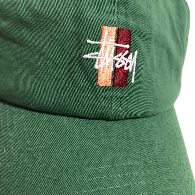 STUSSY(ステューシー)の新品未使用！stussy cap キャップ 緑 メンズの帽子(キャップ)の商品写真