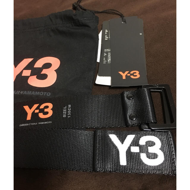 Y-3(ワイスリー)のY-3 BELT BLACK Size:L メンズのファッション小物(ベルト)の商品写真