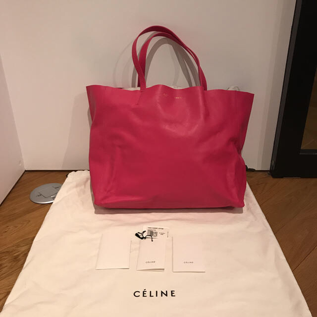 CELINE セリーヌ  新品 未使用 ホリゾンタル カバ ピンク