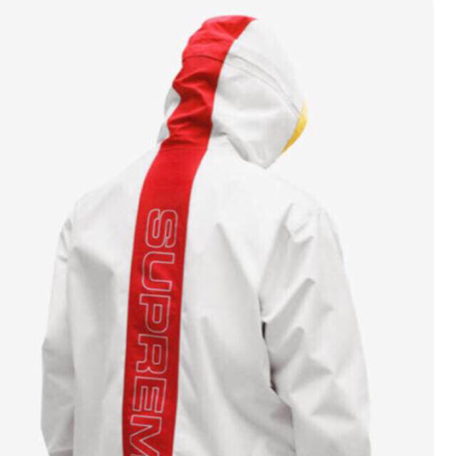 Supreme taped seam jacket White L