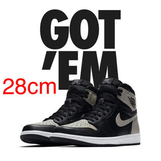 ナイキ(NIKE)の【再値下げ】AIR JORDAN 1 RETRO HIGH OG SHADOW(スニーカー)