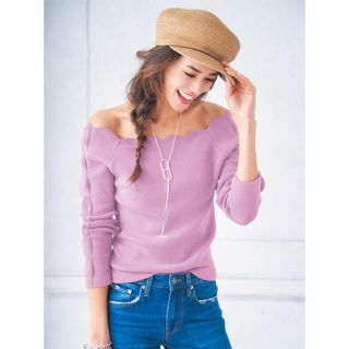 チェスティ(Chesty)の18SS♡完売♡chesty♡チェスティ♡スカラップニット(ニット/セーター)