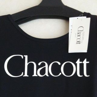 チャコット(CHACOTT)の新品タグ付き★Chacott/チャコット★ロゴTシャツ黒（М）(ダンス/バレエ)