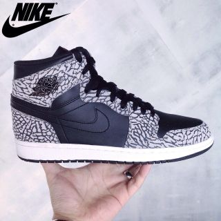 ナイキ(NIKE)のAIR JORDAN 1 RETRO  'BLACK ELEPHANT ' (スニーカー)