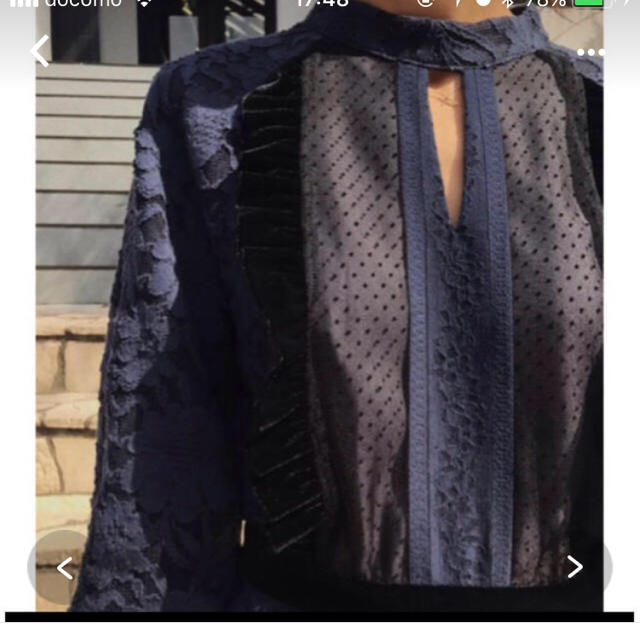 Ameri VINTAGE(アメリヴィンテージ)のAMERICA VINTAGE PLEATS DOCKING LAESDRESS レディースのワンピース(ロングワンピース/マキシワンピース)の商品写真