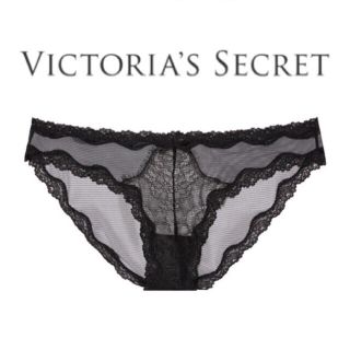 ヴィクトリアズシークレット(Victoria's Secret)のVSブラックシースルーショーツ(ショーツ)