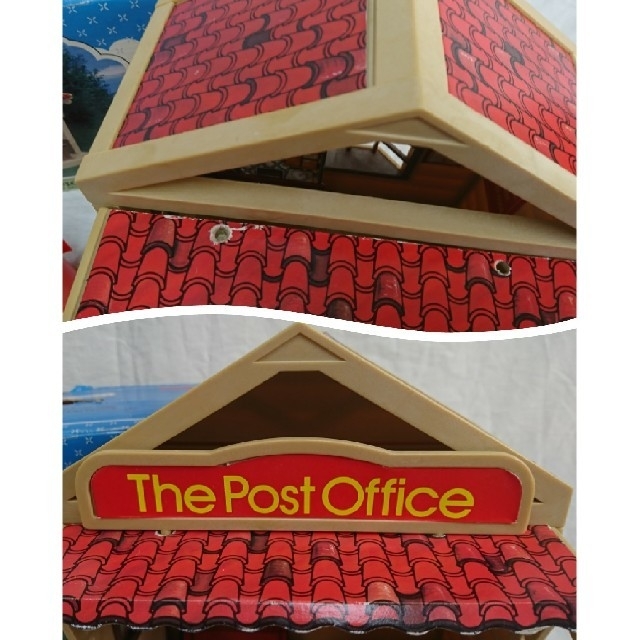 EPOCH(エポック)のシルバニアファミリー 海外 post office 郵便局 エンタメ/ホビーのおもちゃ/ぬいぐるみ(キャラクターグッズ)の商品写真