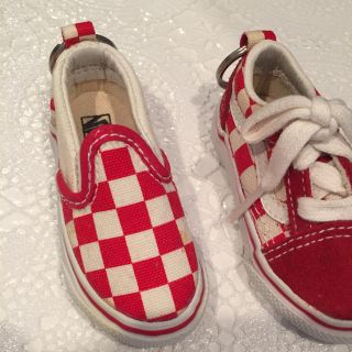 ヴァンズ(VANS)のxxx様専用 VANSキーホルダー スリッポン赤(キーホルダー)