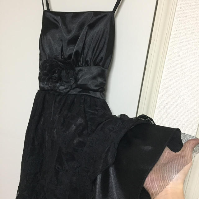 【送料込み】新品♡パーティーミニワンピース♡ブラック レディースのワンピース(ミニワンピース)の商品写真