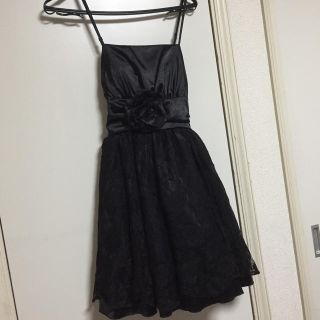 【送料込み】新品♡パーティーミニワンピース♡ブラック(ミニワンピース)