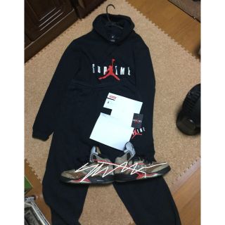 シュプリーム(Supreme)のsupreme Nike air jordan sweatshirt パーカー(パーカー)