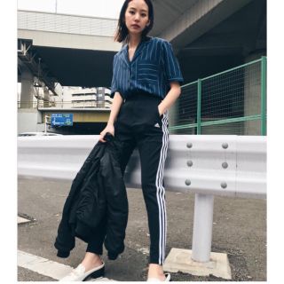 マウジー(moussy)のmoussy adidas W 3S TRENKA MSY ラスト1(カジュアルパンツ)