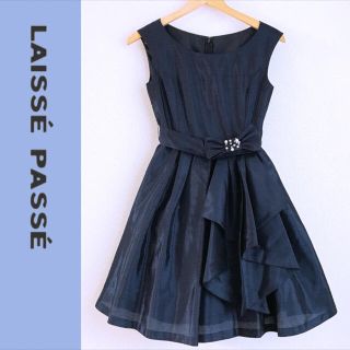 レッセパッセ(LAISSE PASSE)の〈くるみさま〉LAISSE PASSE 2wayパーティードレス(ミニドレス)