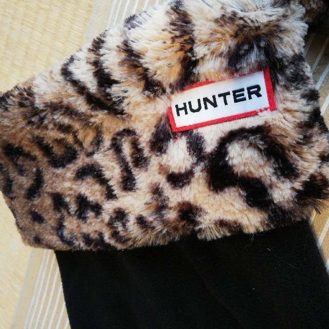 HUNTER(ハンター)のHUNTER フリース　長靴　インナーソックス レディースの靴/シューズ(レインブーツ/長靴)の商品写真