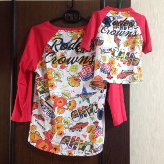 ロデオクラウンズ(RODEO CROWNS)の親子おそろ カットソー 人気柄！(Tシャツ(長袖/七分))