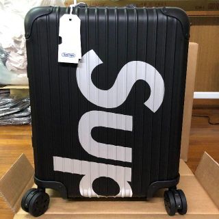 シュプリーム(Supreme)のヒロ様専用Supreme RIMOWA Multiwheel 45L 黒(トラベルバッグ/スーツケース)