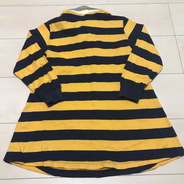 Ralph Lauren(ラルフローレン)のラルフローレン キッズ ラガーシャツワンピース 110cm キッズ/ベビー/マタニティのキッズ服女の子用(90cm~)(ワンピース)の商品写真