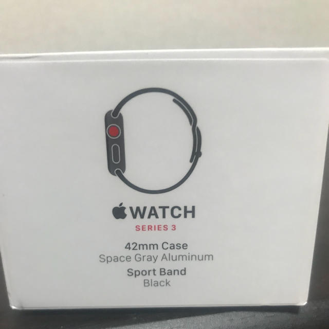 Apple Watch(アップルウォッチ)のアップルウォッチ 新型series3 スマホ/家電/カメラのスマホアクセサリー(その他)の商品写真