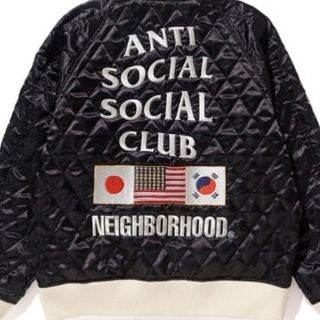 ネイバーフッド(NEIGHBORHOOD)の値下げ！ NEIGHBORHOOD x ASSC コラボ ブルゾン ブラックM(ブルゾン)