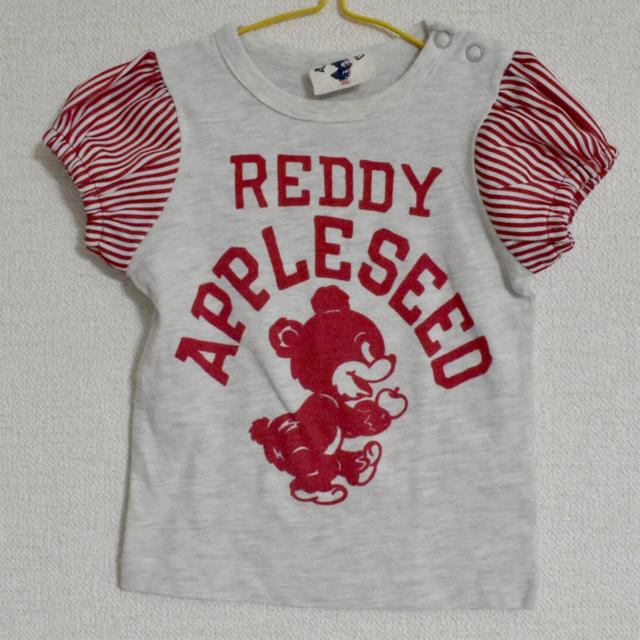 REDDY APPLESEED(レディーアップルシード)のアプレレクール Tシャツ 80㎝ キッズ/ベビー/マタニティのベビー服(~85cm)(Ｔシャツ)の商品写真