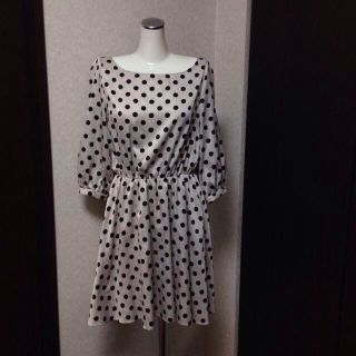 プロポーションボディドレッシング(PROPORTION BODY DRESSING)のぬー様❤️プロポーションドットワンピ❤️(ひざ丈ワンピース)