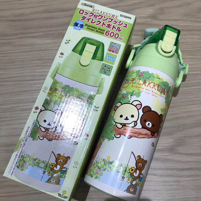 サンエックス(サンエックス)のmak様専用★新品未開封♪ リラックマ ステンレスボトル 600ml 水筒  キッズ/ベビー/マタニティの授乳/お食事用品(水筒)の商品写真