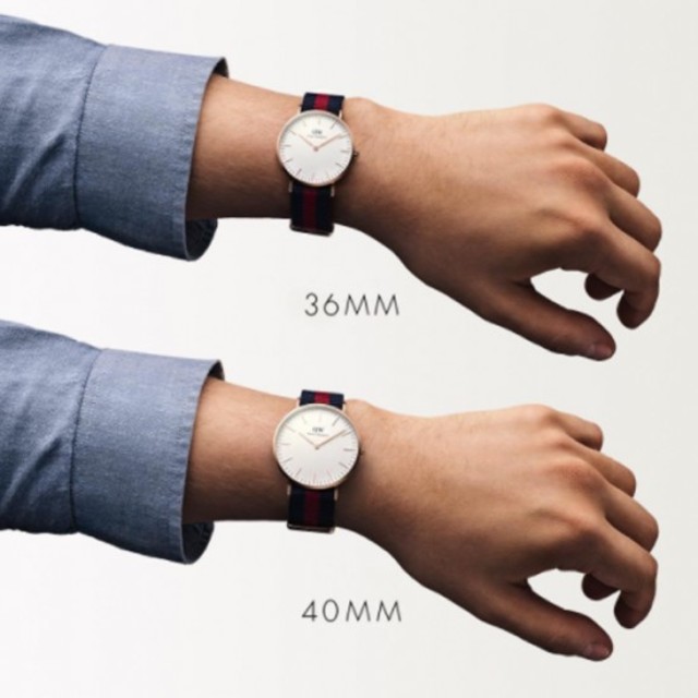 Daniel Wellington(ダニエルウェリントン)のお買い得♪ Daniel Wellington 40mm 0101DW メンズの時計(腕時計(アナログ))の商品写真