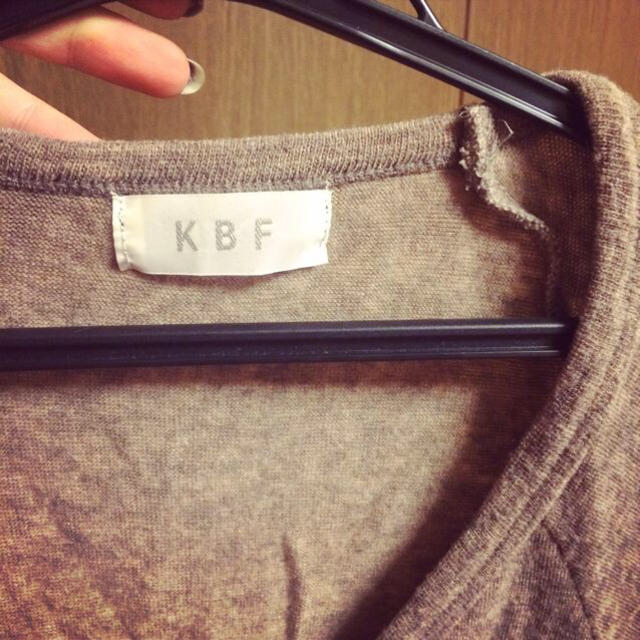 KBF(ケービーエフ)の◎KBF ドルマンカットソー レディースのトップス(カットソー(長袖/七分))の商品写真