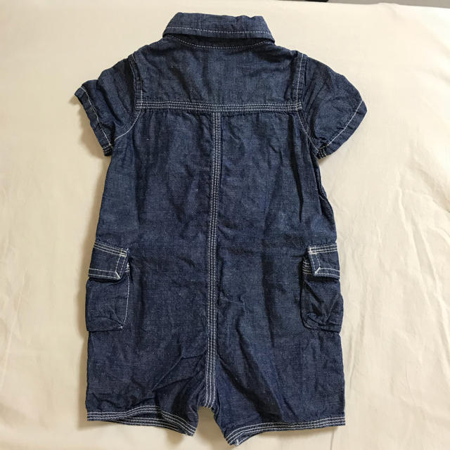 babyGAP(ベビーギャップ)の美品‼︎  babyGAP ジーンズカバーオール  70-80 キッズ/ベビー/マタニティのベビー服(~85cm)(カバーオール)の商品写真