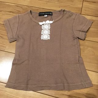 エスティークローゼット(s.t.closet)のs.t.closet★Tシャツ 女の子 ブラウン 80cm(Ｔシャツ)