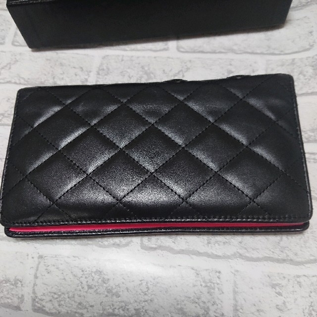 CHANEL(シャネル)のみーちゃん様専用☆★値下げ★☆美品☆CHANEL 長財布 レディースのファッション小物(財布)の商品写真