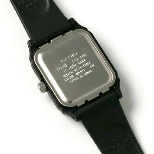 CASIO(カシオ)の《rin様専用》【CASIO】 チープカシオ 腕時計＜ﾌﾞﾗｯｸ＞ レディースのファッション小物(腕時計)の商品写真
