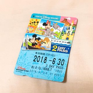 ディズニー(Disney)のディズニーリゾートライン パス(遊園地/テーマパーク)