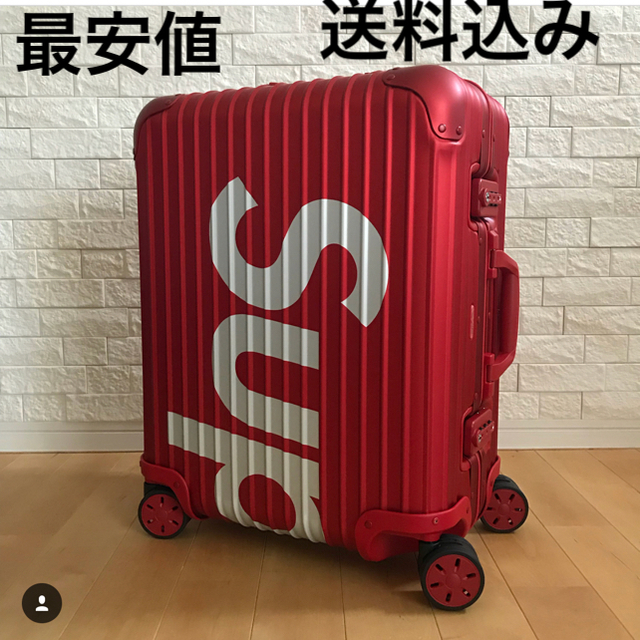 Supreme(シュプリーム)のSupreme RIMOWA Topas Multiwheel 45L リモワ メンズのバッグ(トラベルバッグ/スーツケース)の商品写真