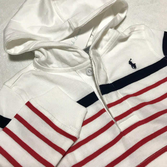 Ralph Lauren(ラルフローレン)の新品✨プルオーバー パーカー 18M/85 キッズ/ベビー/マタニティのベビー服(~85cm)(シャツ/カットソー)の商品写真