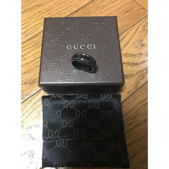 Gucci - GUCCI ICON RING アイコンリング セラミック ホワイトゴールドの通販 by tooobe's shop｜グッチならラクマ