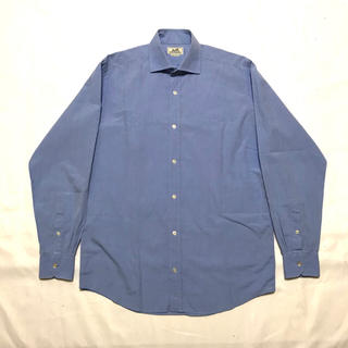 HERMES エルメス ドレスシャツ 39(M位) 青x紫(チェック)