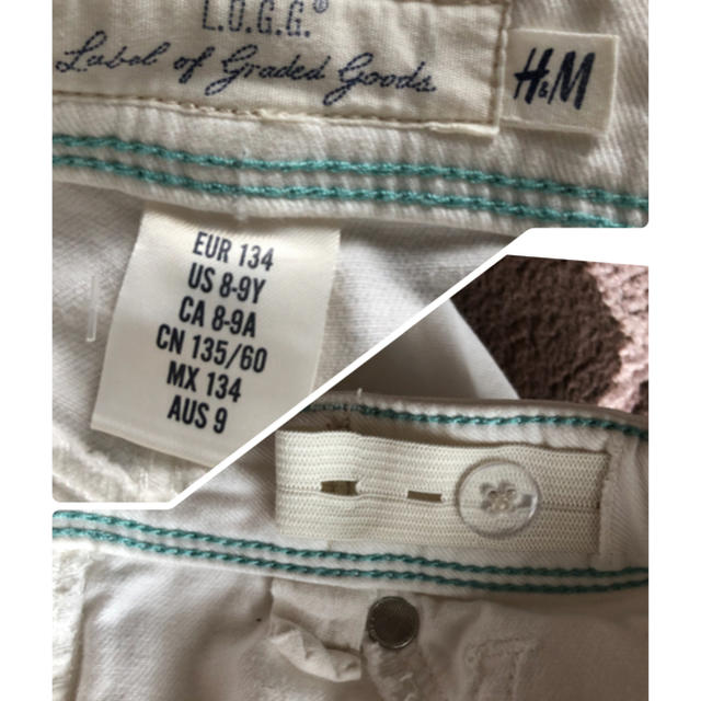 H&M(エイチアンドエム)のH&M  kids ショートパンツ  135 キッズ/ベビー/マタニティのキッズ服女の子用(90cm~)(パンツ/スパッツ)の商品写真