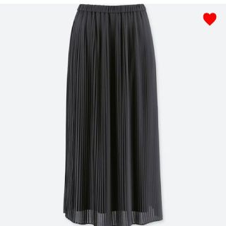 ユニクロ(UNIQLO)のプリーツシフォンスカート(ロングスカート)