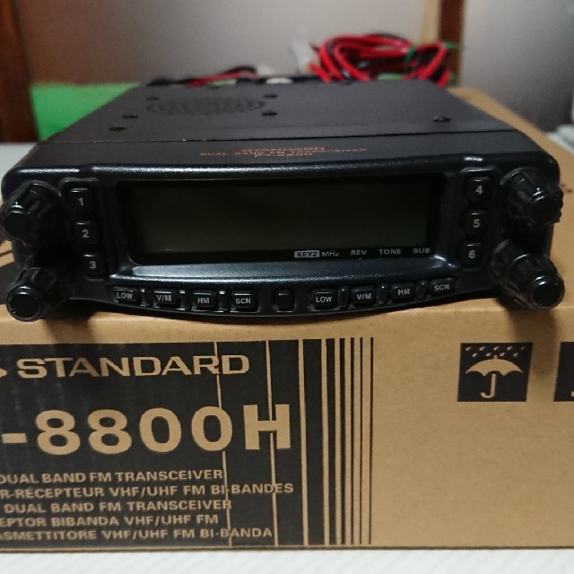 STANDARD FT-8800/H (マイク無し) エンタメ/ホビーのテーブルゲーム/ホビー(アマチュア無線)の商品写真