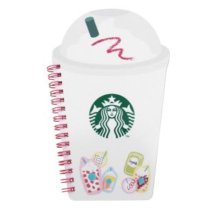 スターバックスコーヒー(Starbucks Coffee)の♦︎ スタバ  ♦︎ フラペチーノ リングノート＆マスキングシール  (ノート/メモ帳/ふせん)