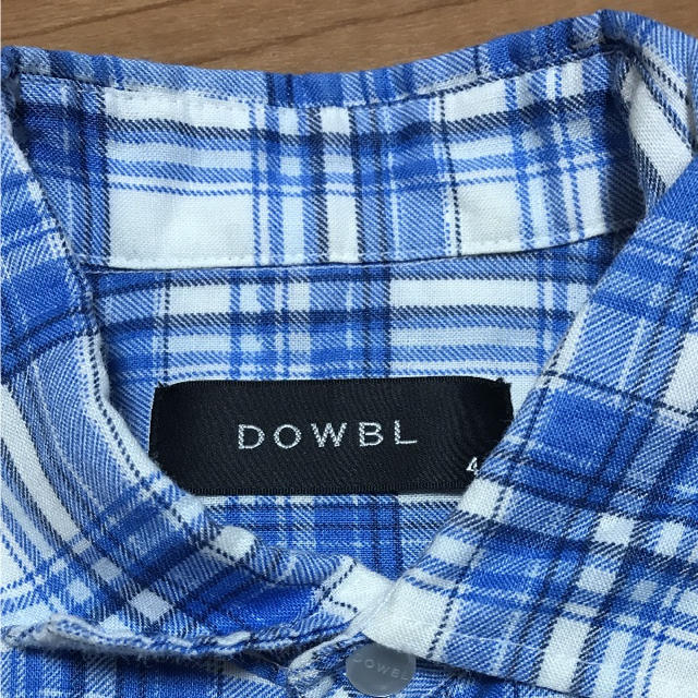 DOWBL(ダブル)のDOWBL リネンチェックシャツ メンズのトップス(シャツ)の商品写真