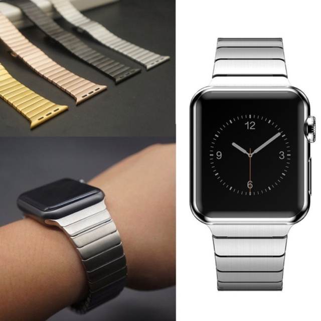 アップルウォッチ セラミックベルト シルバー 42m44m メンズの時計(腕時計(デジタル))の商品写真