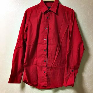 エイチアンドエム(H&M)のH&M シャツ レッド(シャツ)