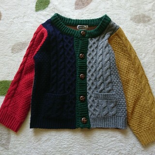 フタフタ(futafuta)の【110】配色 knit (ニット)