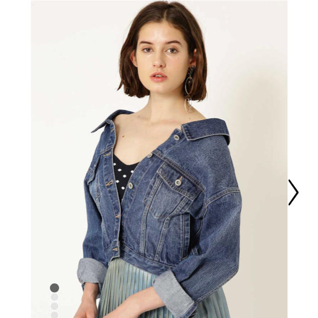 JILLSTUART - ❁ジルスチュアートのレースアップデニムジャケット❁の