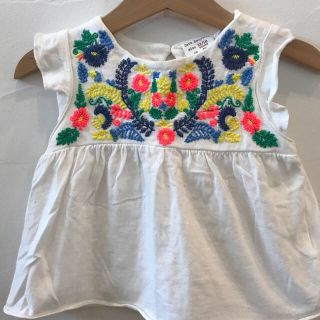 ザラキッズ(ZARA KIDS)のしゃあ様専用☆ZARA baby ザラ ベビー 刺繍 トップス セット(シャツ/カットソー)